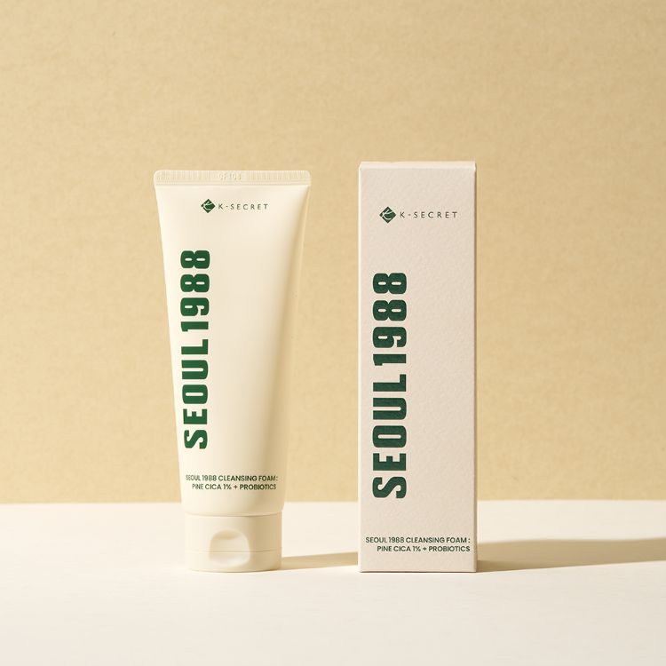 KSECRET - SEOUL 1988 Cleansing Foam : Pine Cica 1% + Probiotics 150ml