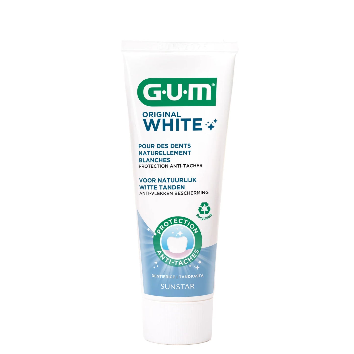 Gum Original White Toothpaste, 75ml