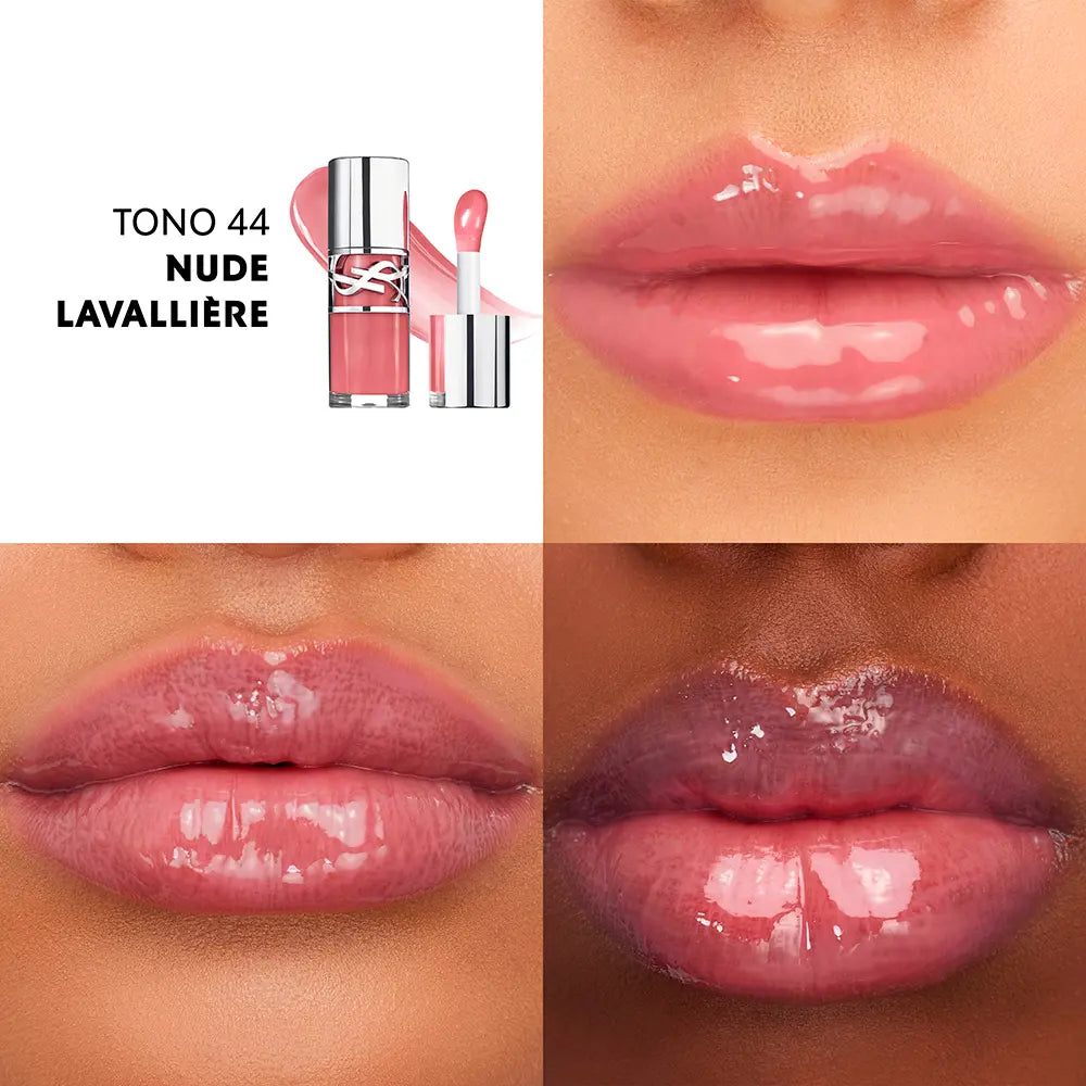 YSL Saint Laurent Loveshine Plumping Lip Oil Gloss 44 Nude Lavallière