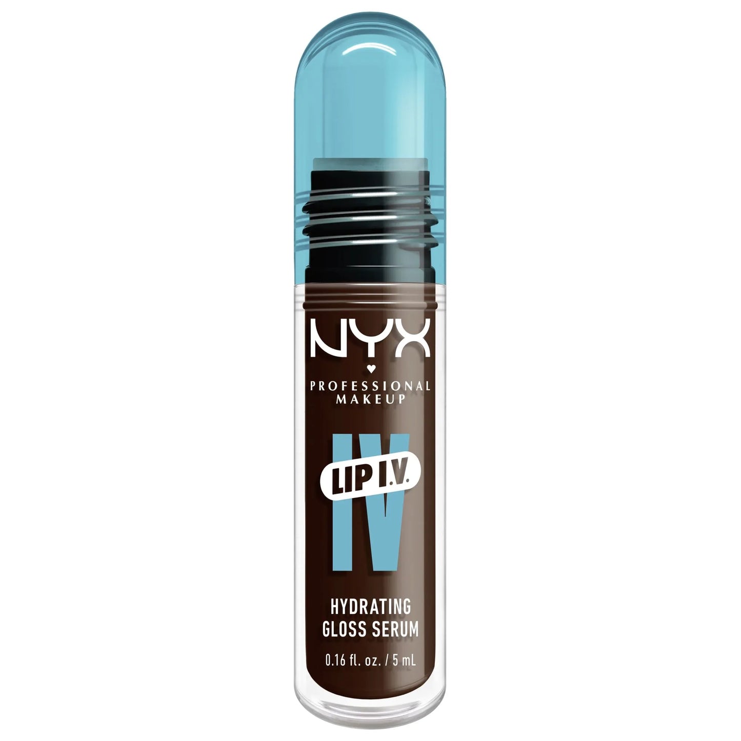NYX Professional Makeup Lip I.V. Hydrating Gloss Serum N.06 Espresso Soak (Chocolate)