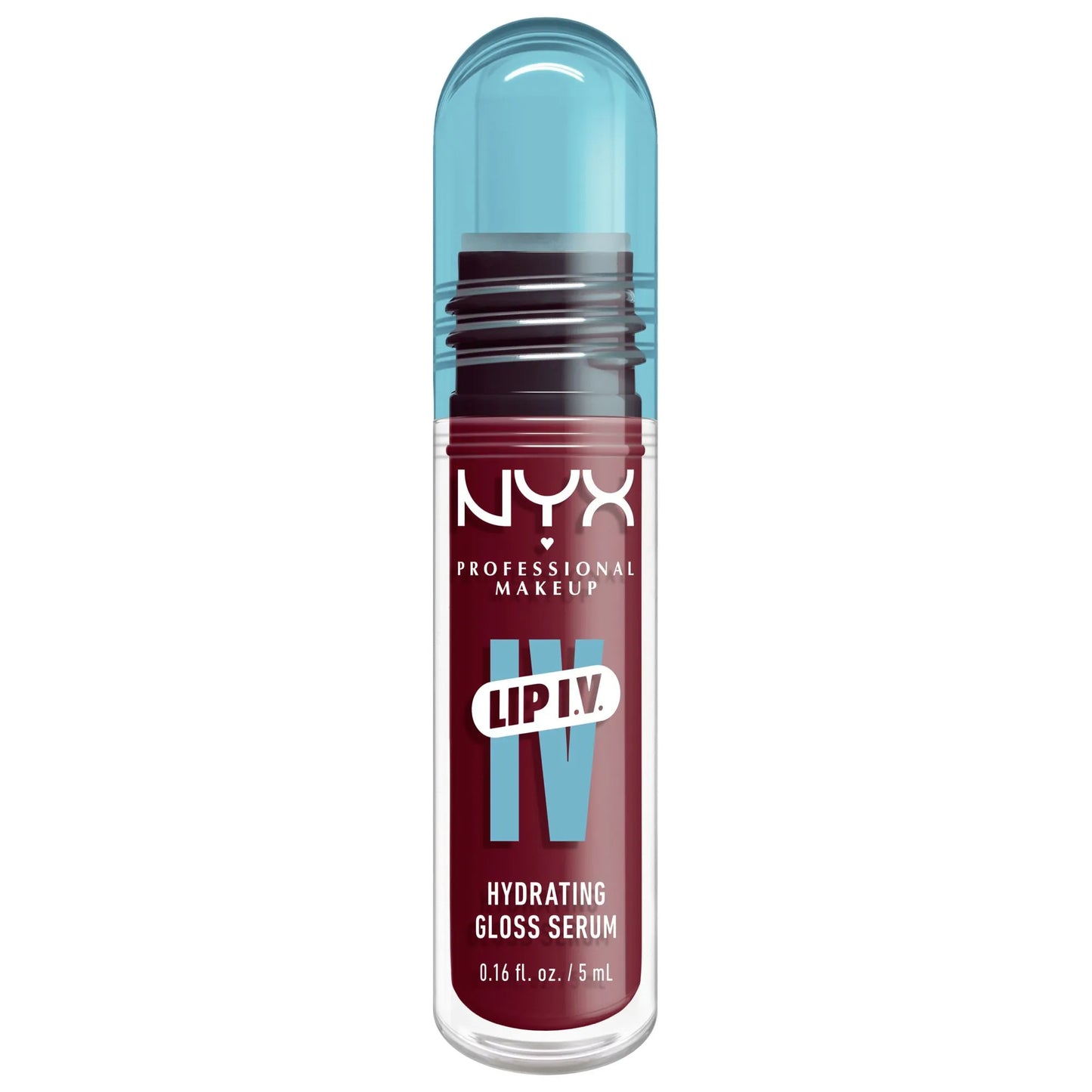 NYX Professional Makeup Lip I.V. Hydrating Gloss Serum N.09 Blush Rush (Soft Rosewood)
