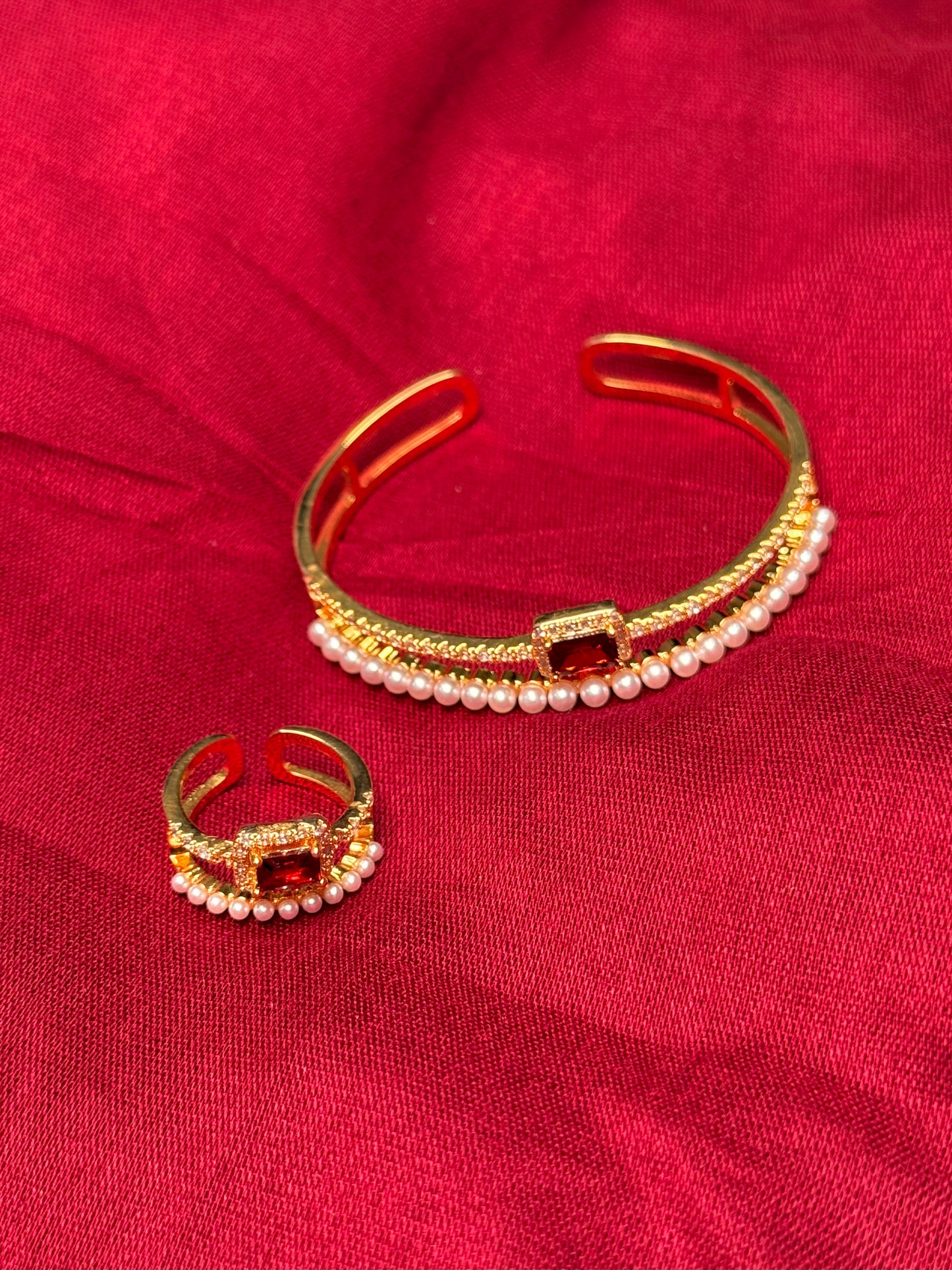 Bracelet et bague