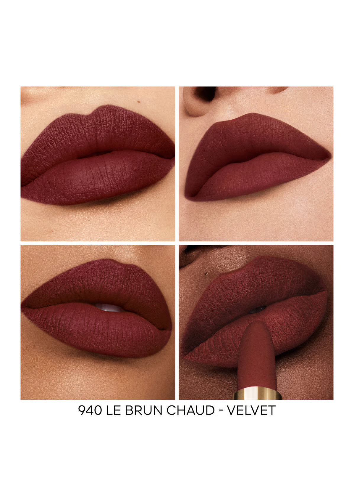 Guerlain Rouge G 940 Le Brun Chaud Velvet Refill Lipstick