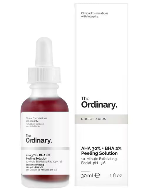 The Ordinary AHA 30% + BHA 2% Peeling Solution, 30ml