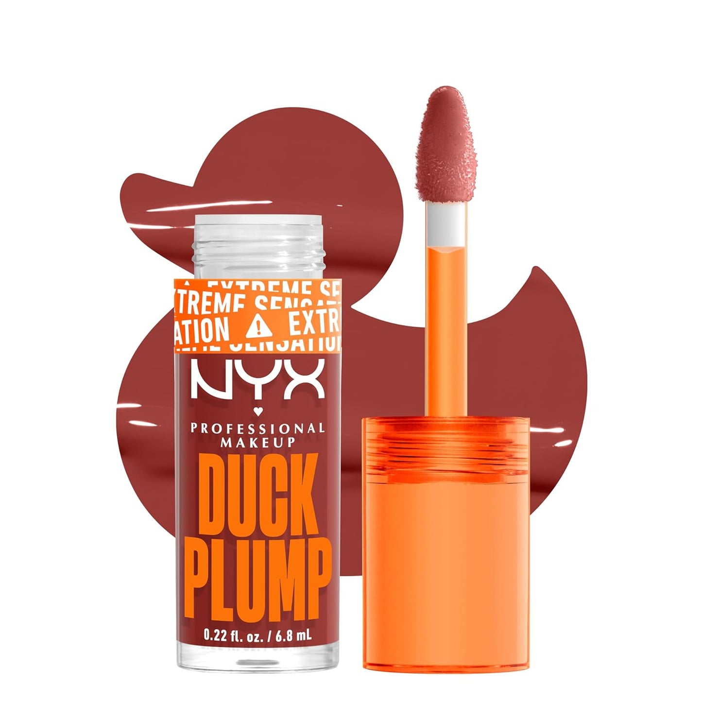 NYX PROFESSIONAL MAKEUP Duck Plump High Pigment Lip Gloss - 06 Brick Of Time