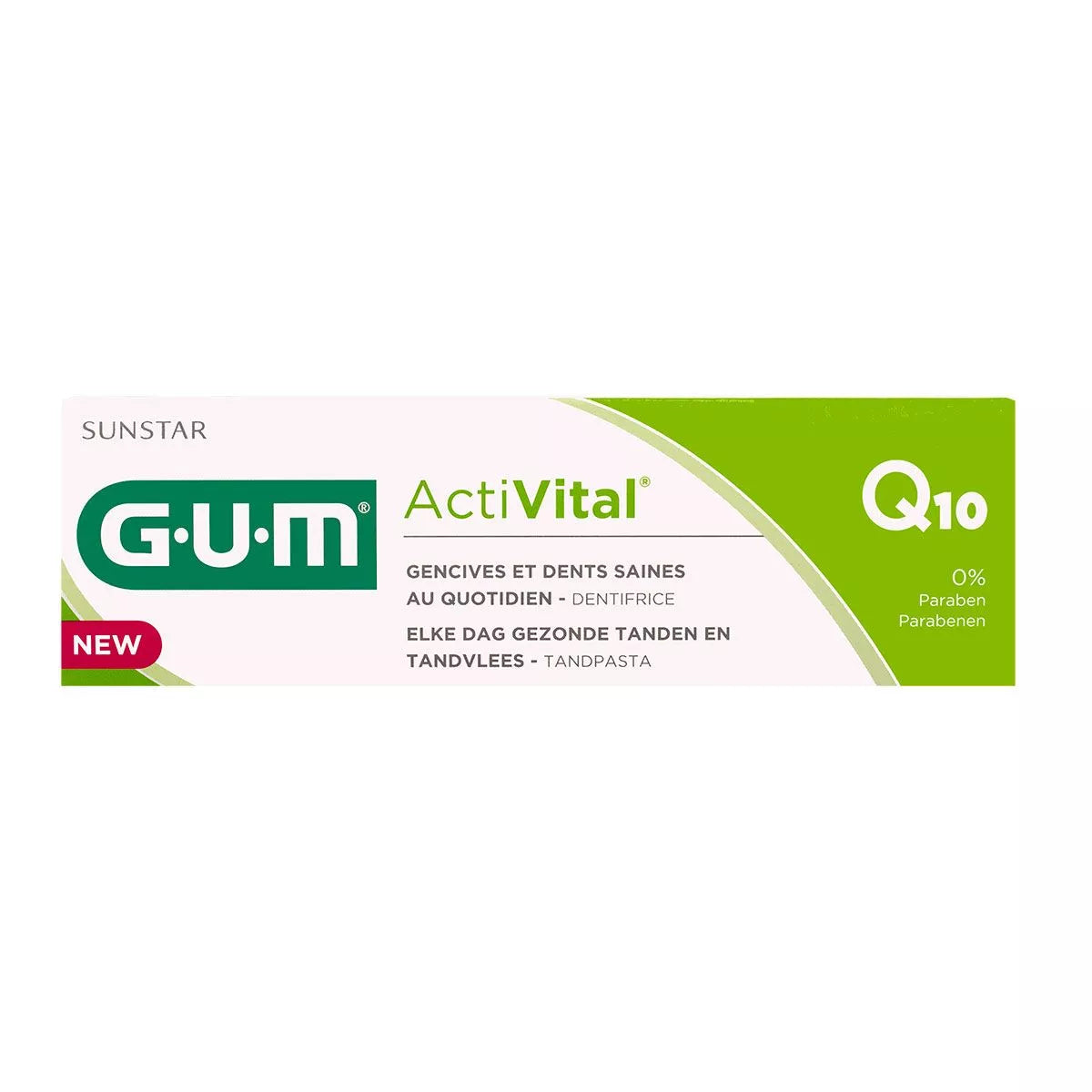 ACTIVITAL - Q10 Dentifrice Gel Gencives et Dents Saines, 75ml