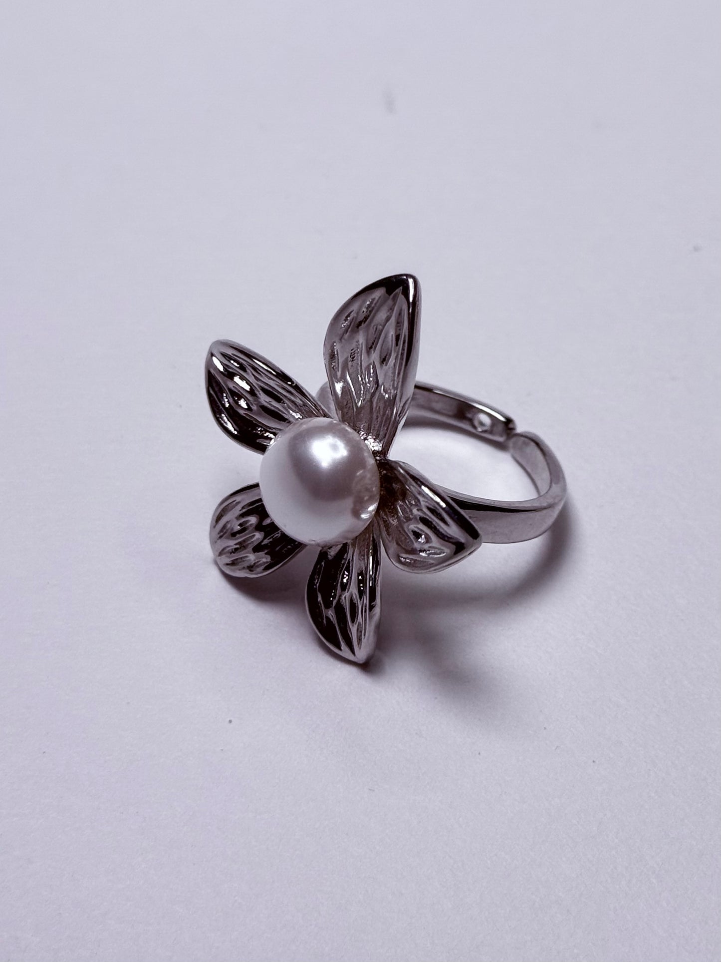 Silver Cross Ring
