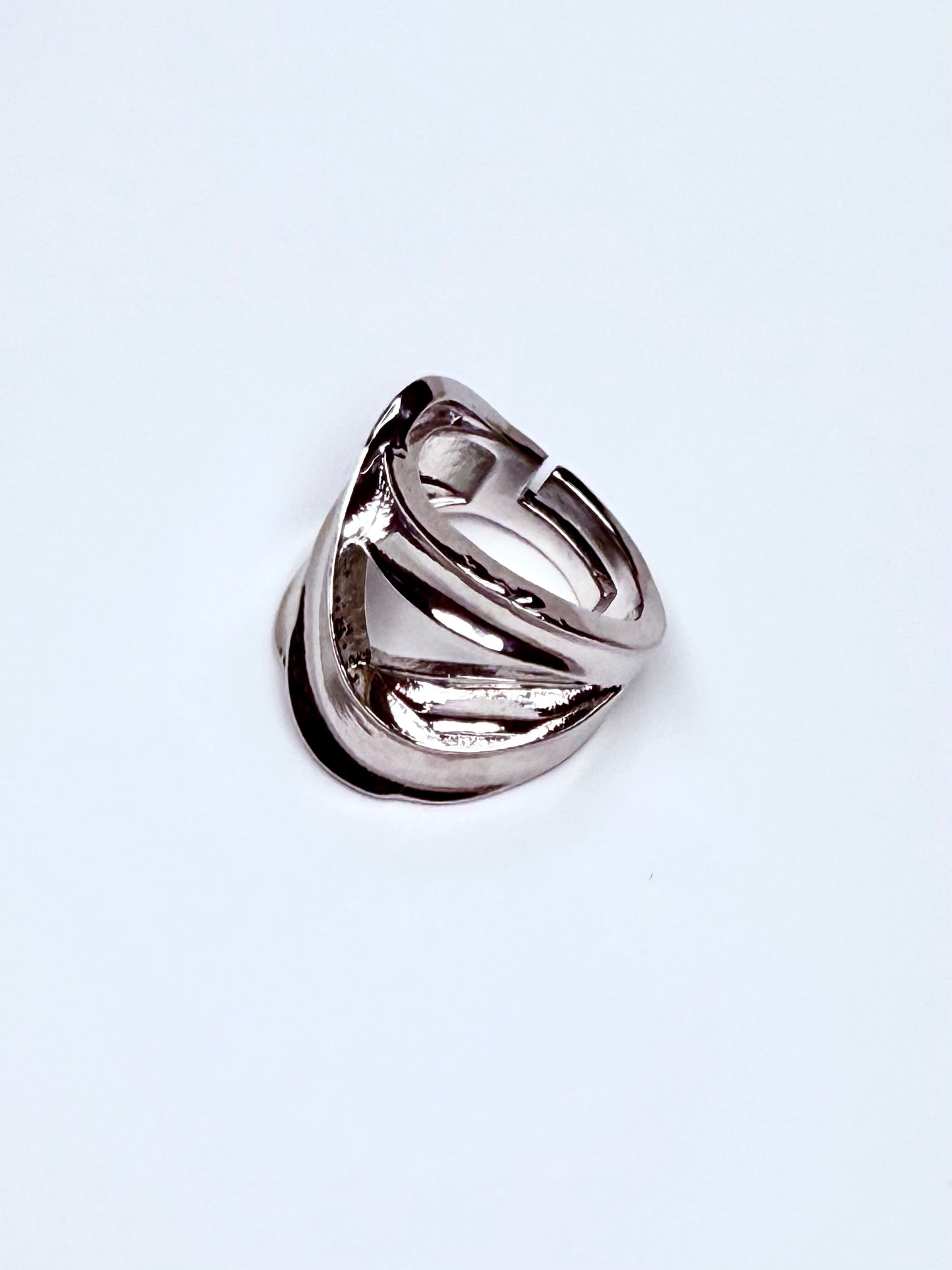 Silver Cross Ring