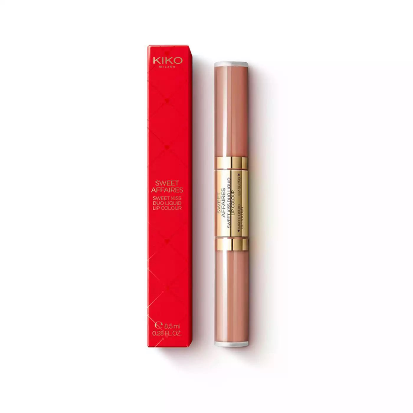 Kiko Sweet Affaires Sweet Kiss Duo Liquid Lip Colour 01