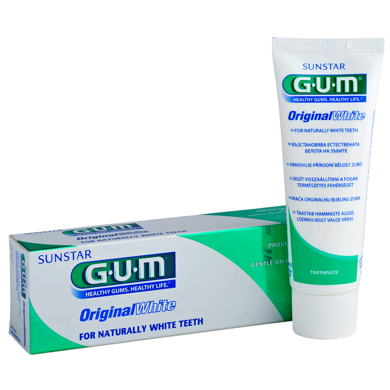 Gum Original White Toothpaste, 75ml