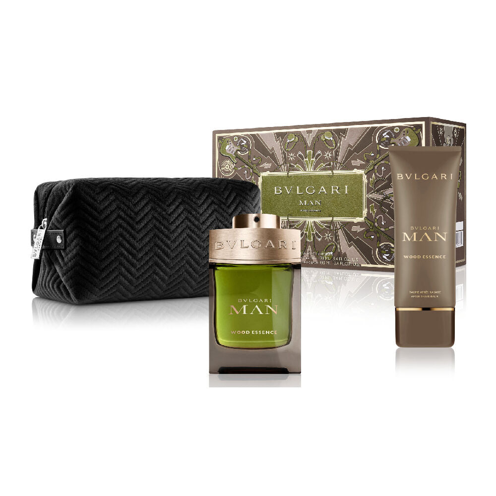 BVLGARI MAN WOOD ESSENCE 100ML COFFRET CADEAU