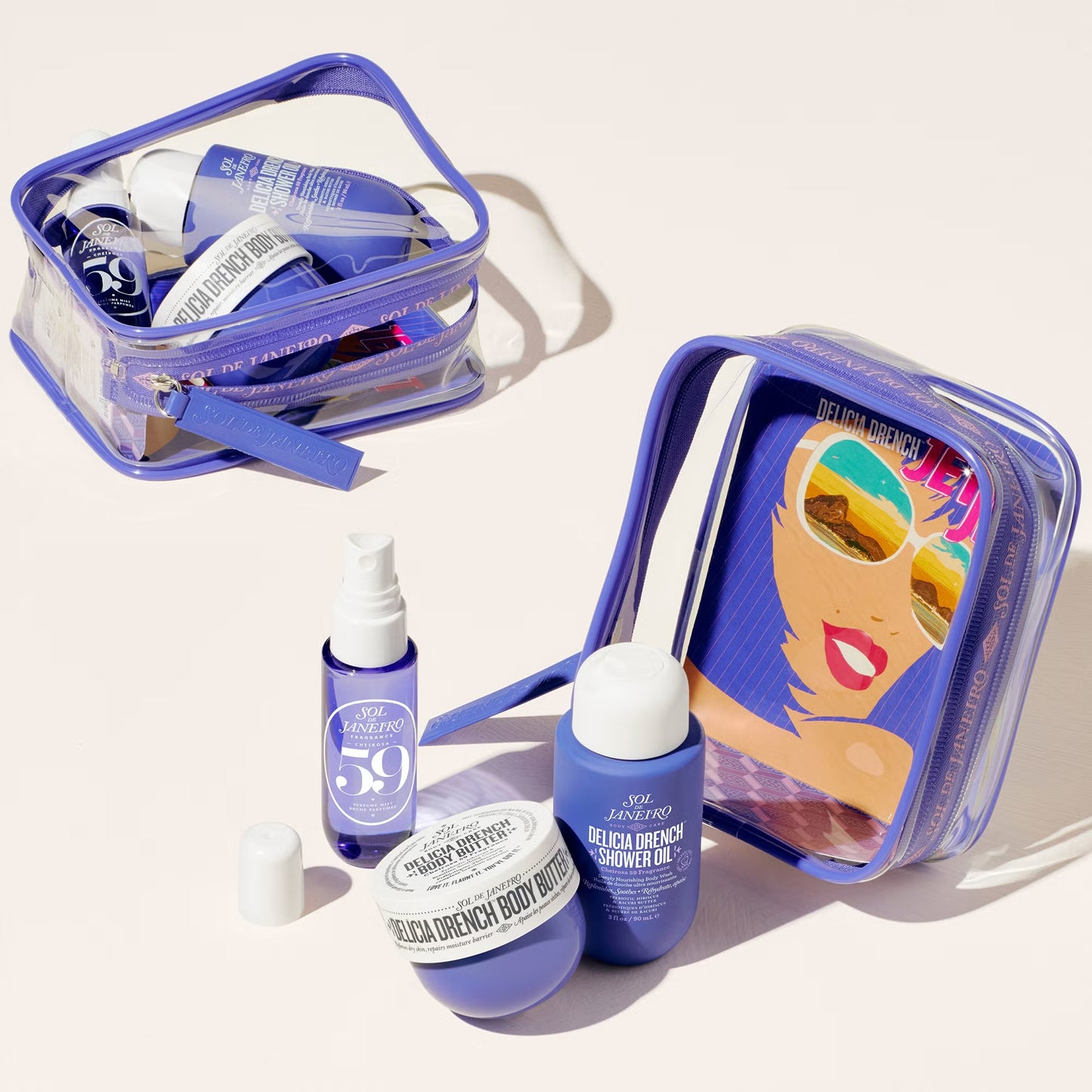 Sol De Janeiro Delicia Drench Jet Set Zestaw