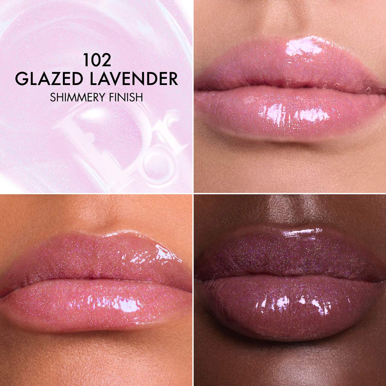 DIOR Addict Lip Glow Butter, 102 Glazed Lavender