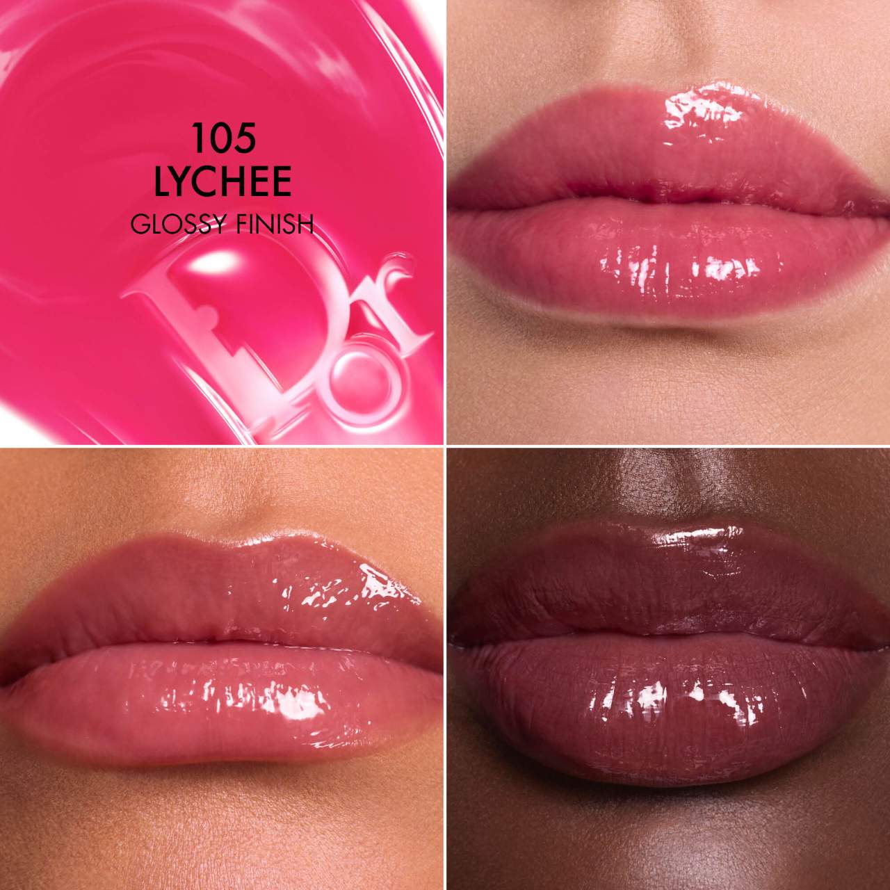 DIOR Addict Lip Glow Butter, 105 Lychee