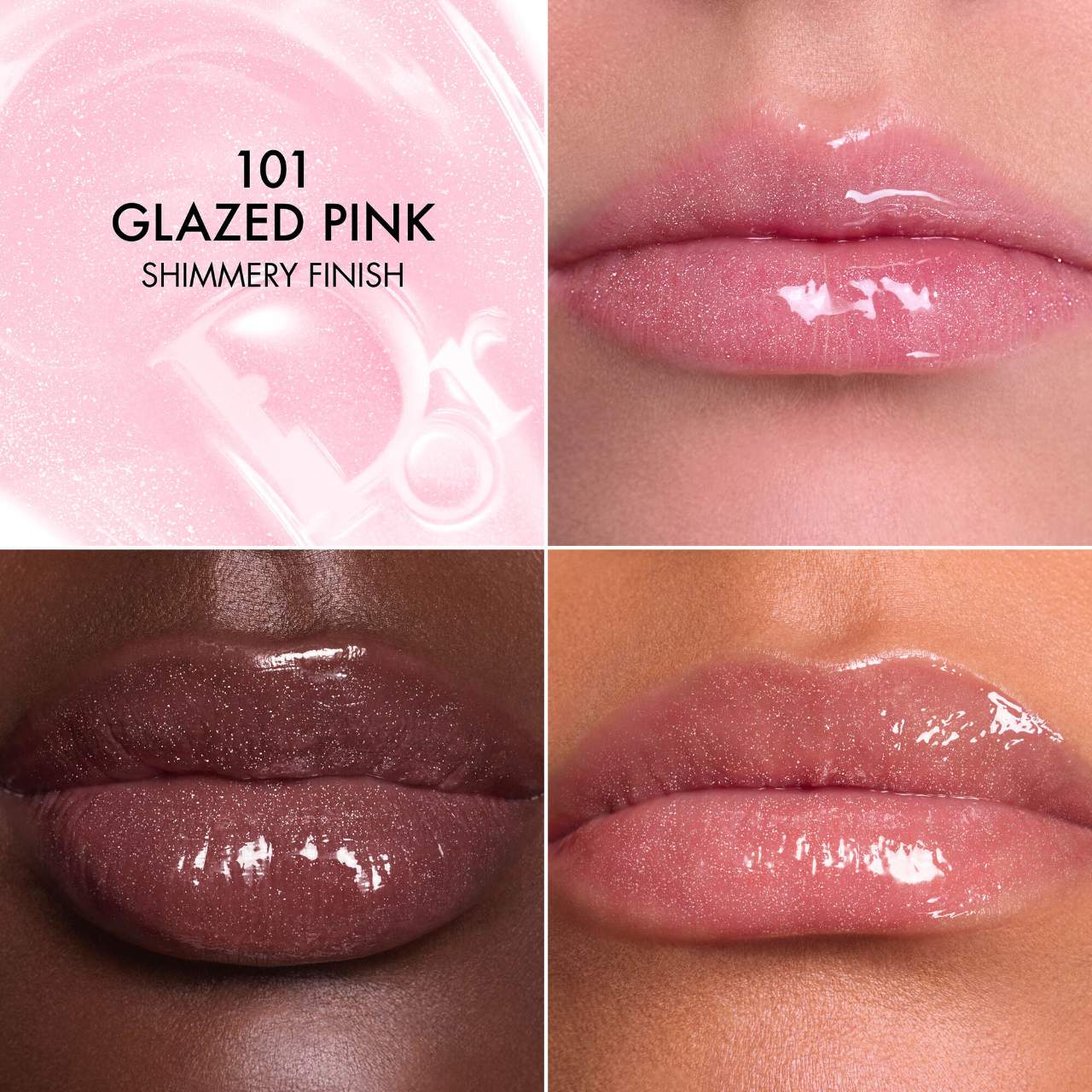DIOR Addict Lip Glow Butter, 101 Glazed Pink