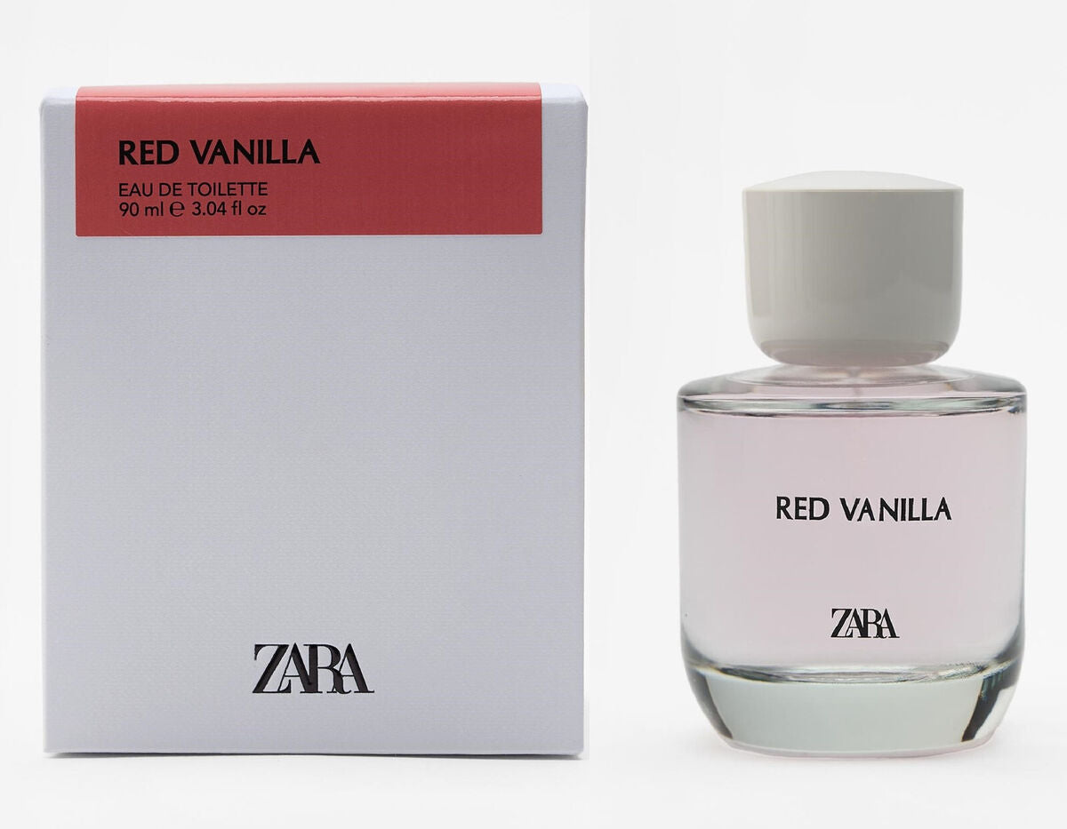 ZARA Women Red Vanilla Eau De Toilette Fragrance Perfume 90ml