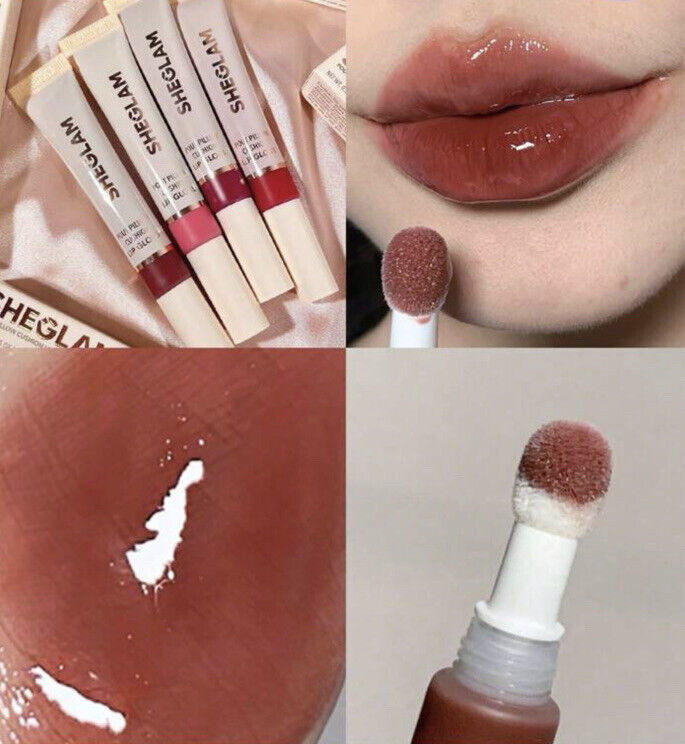 SHEGLAM POUT PILLOW CUSHION LIP GLOSS-CAT NAP. 10G
