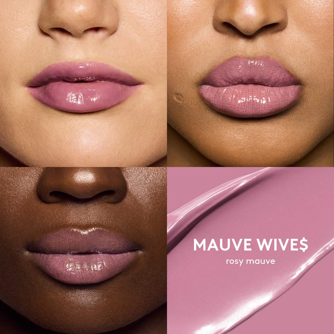 Fenty Beauty Gloss Bomb Cream Color Drip Lip Cream 9ml - Mauve Wive
