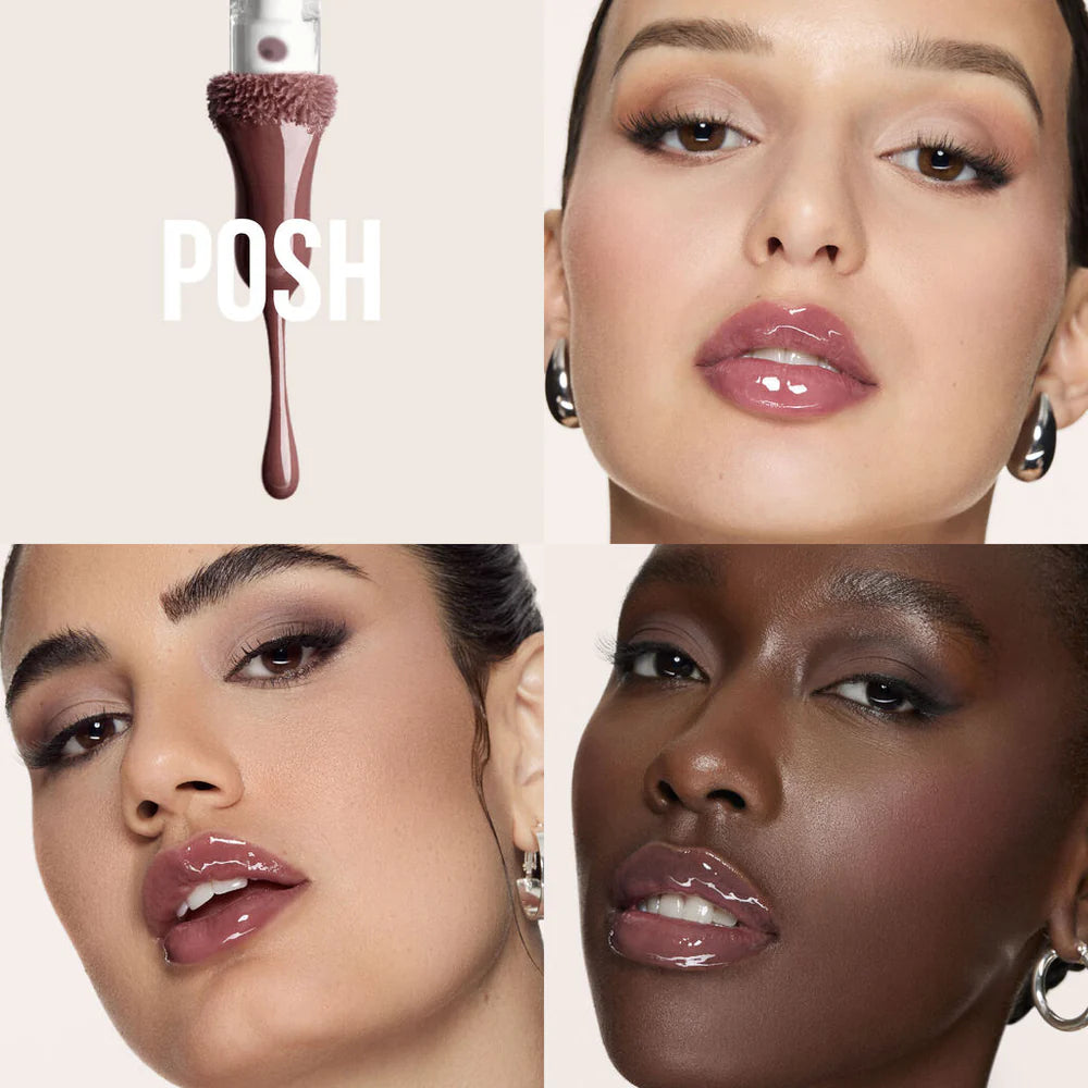 Huda Beauty Faux Filler Extra Shine Lip Gloss POSH 3.9ml