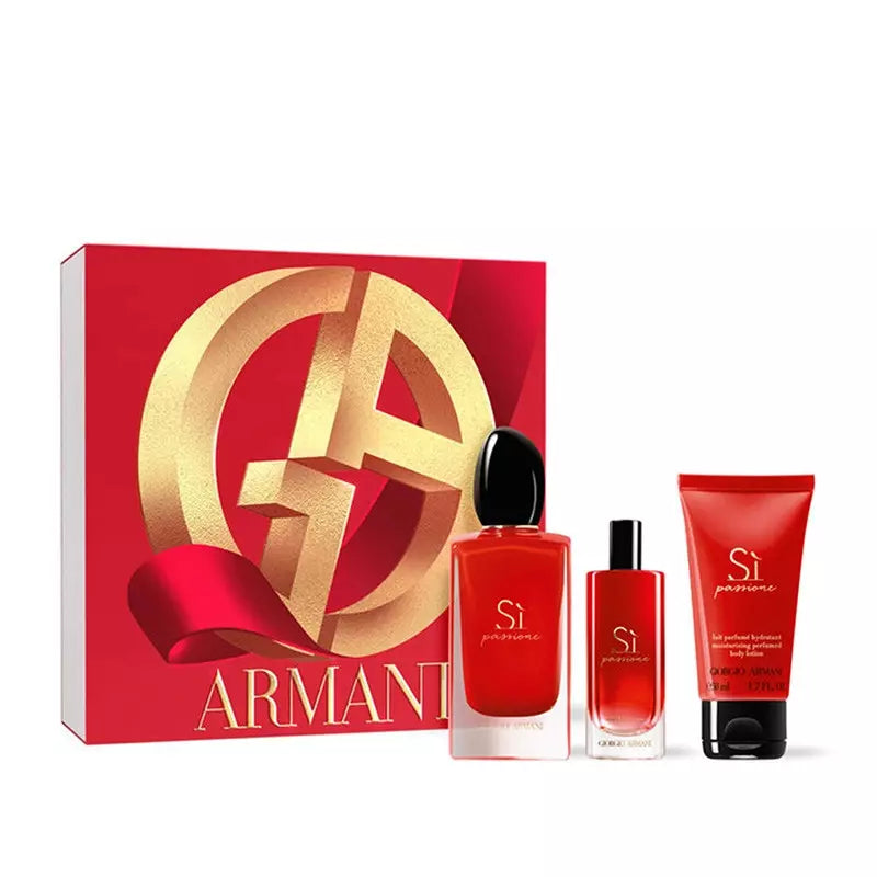 ARMANI SÌ PASSIONE EAU DE PARFUM GIFT SET Perfumes FLACON 100 ML