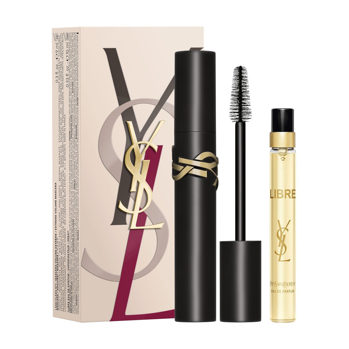 YVES SAINT LAURENTLash Clash coffret mascara et son vaporisateur de sac Libre