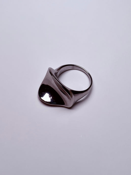 Silver Cross Ring