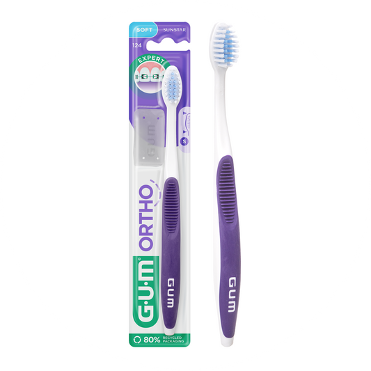 Brosse à dents appareil orthodontique GUM ORTHO