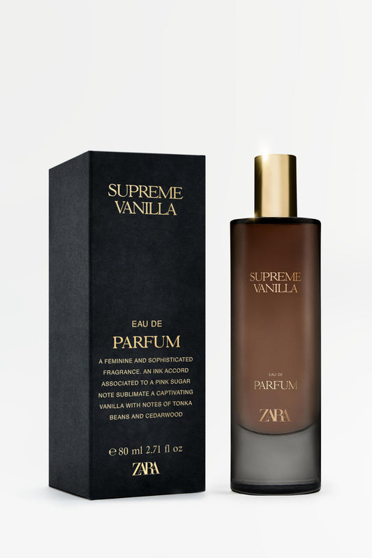 SUPREME VANILLA ZARA EDP 80 ML (2.7 FL. OZ)
