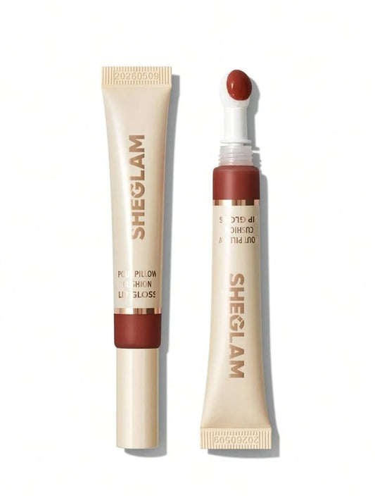 SHEGLAM POUT PILLOW CUSHION LIP GLOSS-CAT NAP. 10G