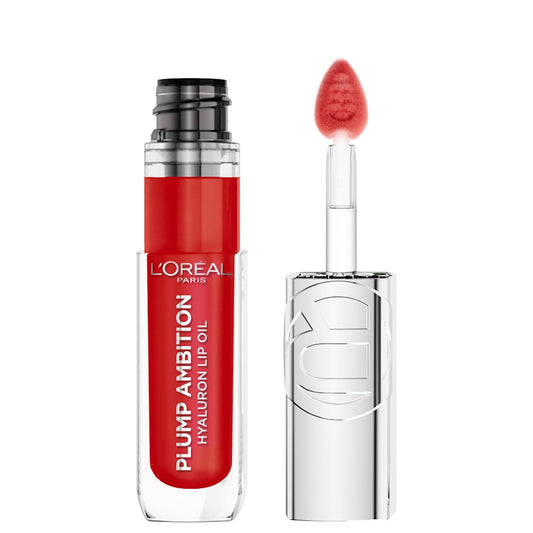 L'Oreal Paris Plump Ambition Hyaluron Lip Oil 380 Rouge In Love