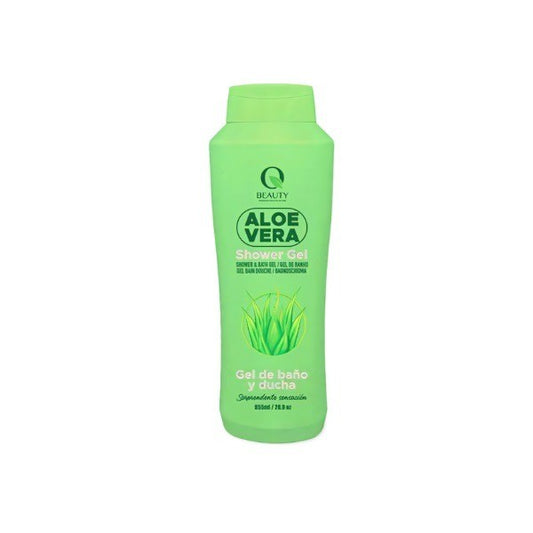 Q BEAUTY ALOE VERA SHOWER AND BATH GEL 855 ML