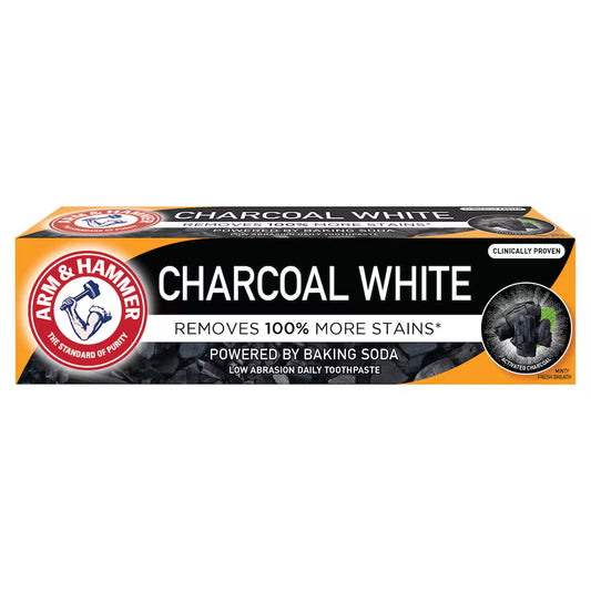 Arm & Hammer Charcoal White Toothpaste, 75ml
