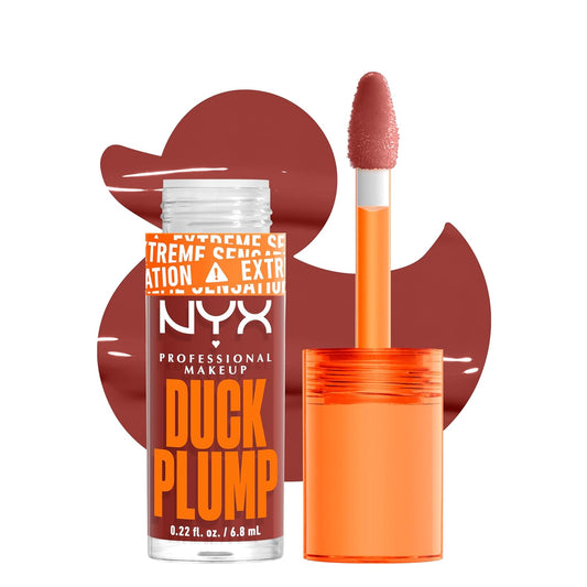 NYX PROFESSIONAL MAKEUP Duck Plump High Pigment Lip Gloss - 06 Brick Of Time