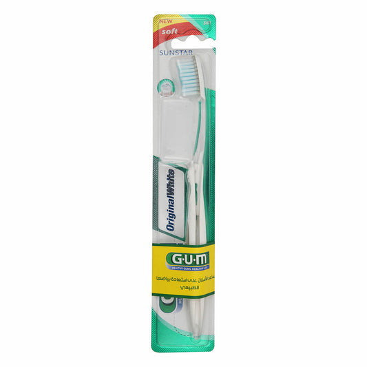 GUM BROSSE A DENT Original White Souple