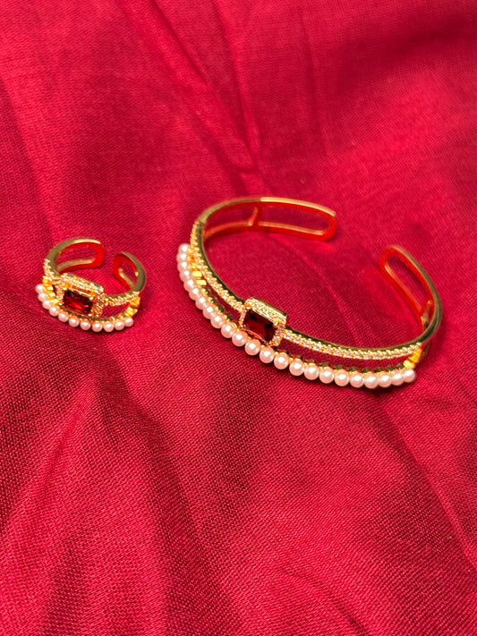 Bracelet et bague