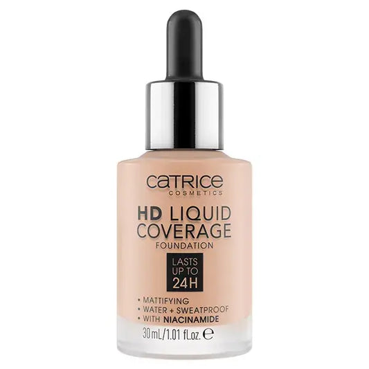 Catrice Visage HD Liquid Coverage Fond de Teint N°020 Rose Beige 30ml