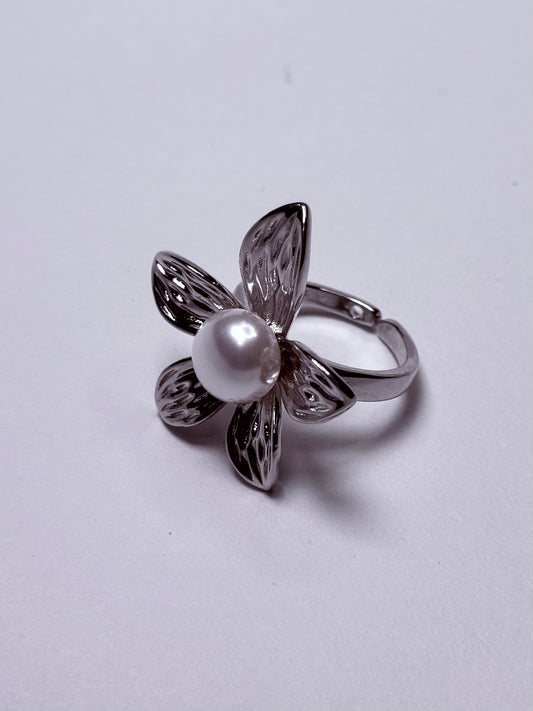 Silver Cross Ring