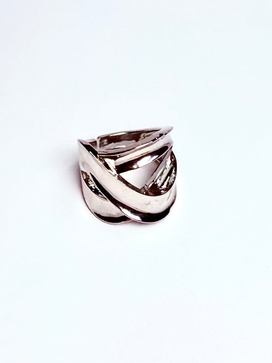 Silver Cross Ring