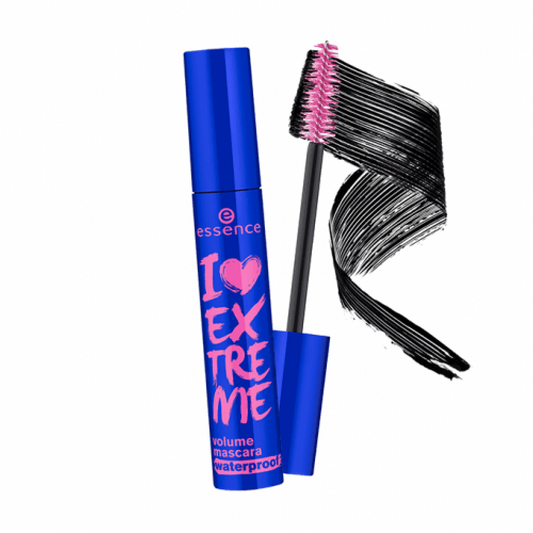 Essence I Love Extreme Volume Waterproof Mascara Black - 12 Ml