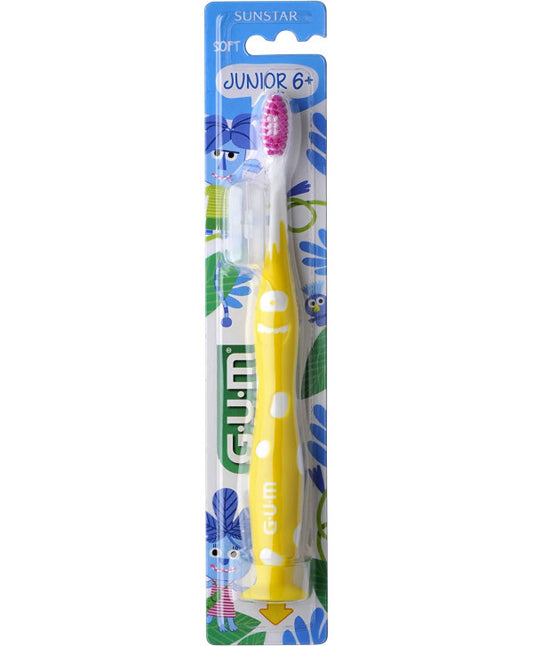 GUM JUNIOR BROSSE A DENTS SOFT 6ANS + REF 902