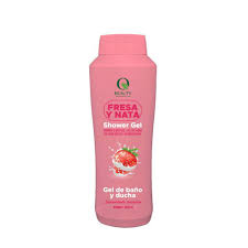 Q BEAUTY STRAWBERRY AND CREAM SHOWER AND BATH GEL 855 ML