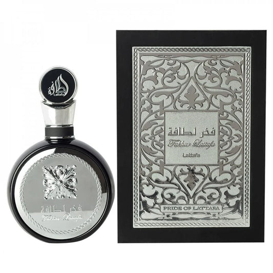 عطر فخر لطافة الرجالي أو دي بارفيوم (Fakhar Black) عطر عربي رجالي - لحظات للعطور‎
