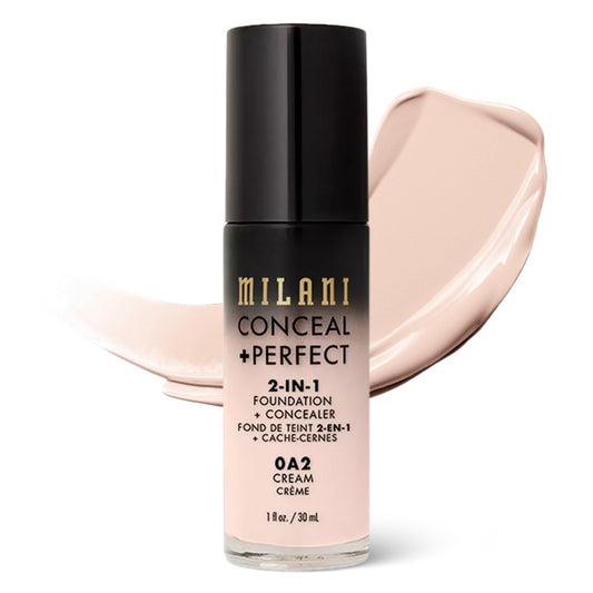 Milani Conceal + Perfect 2 in 1 Foundation + Concealer Cream 0A2
